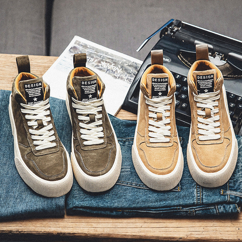 Men's Extra Large Size Widened Leisure Fashion Sneakers