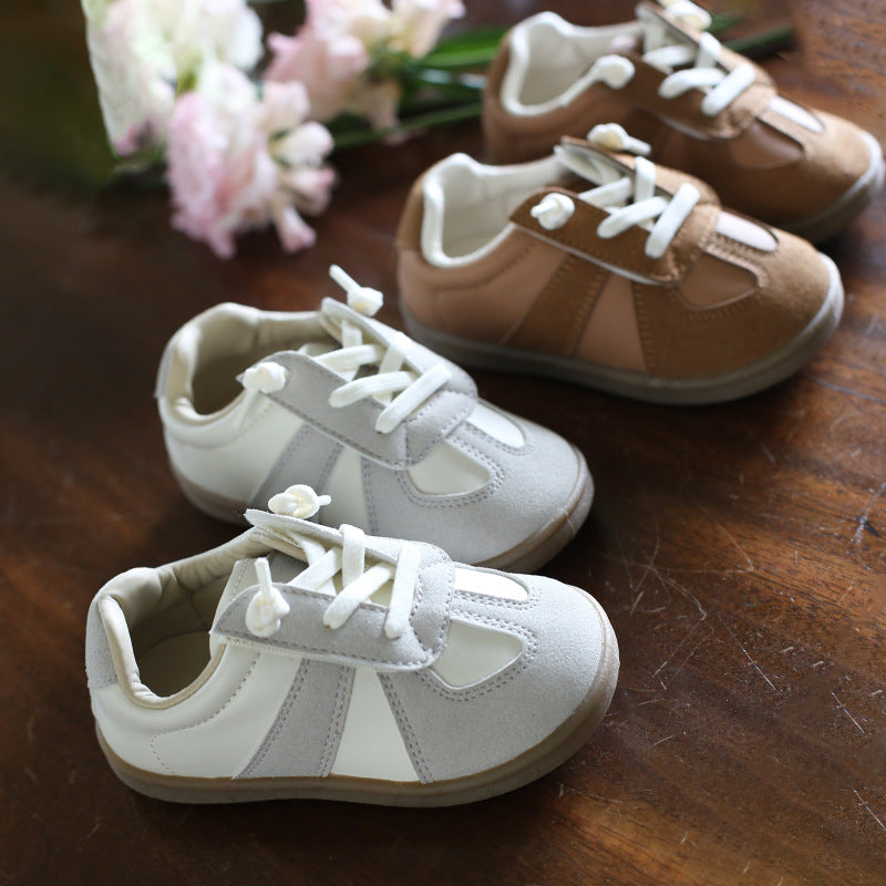 Children's Autumn Soft Bottom Korean Lightweight Moral Kid's Sneakers