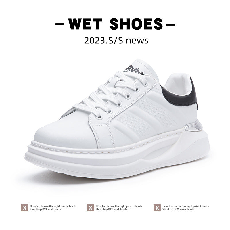 Men's Oversized Size Thick Bottom Increased Trendy Men's Shoes