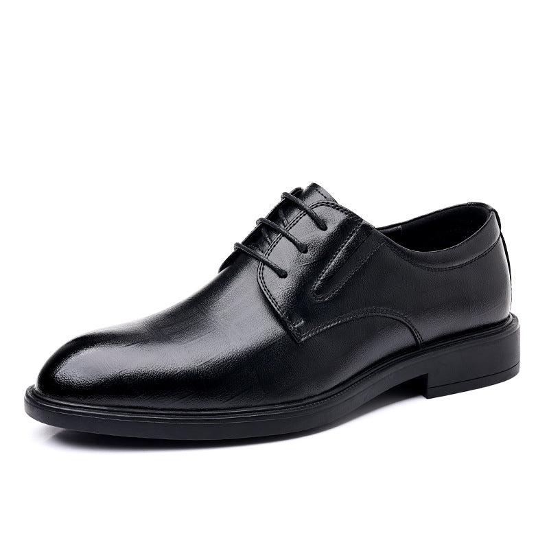 Men's Autumn British Style Fashion Wedding Men's Business Leather Shoes