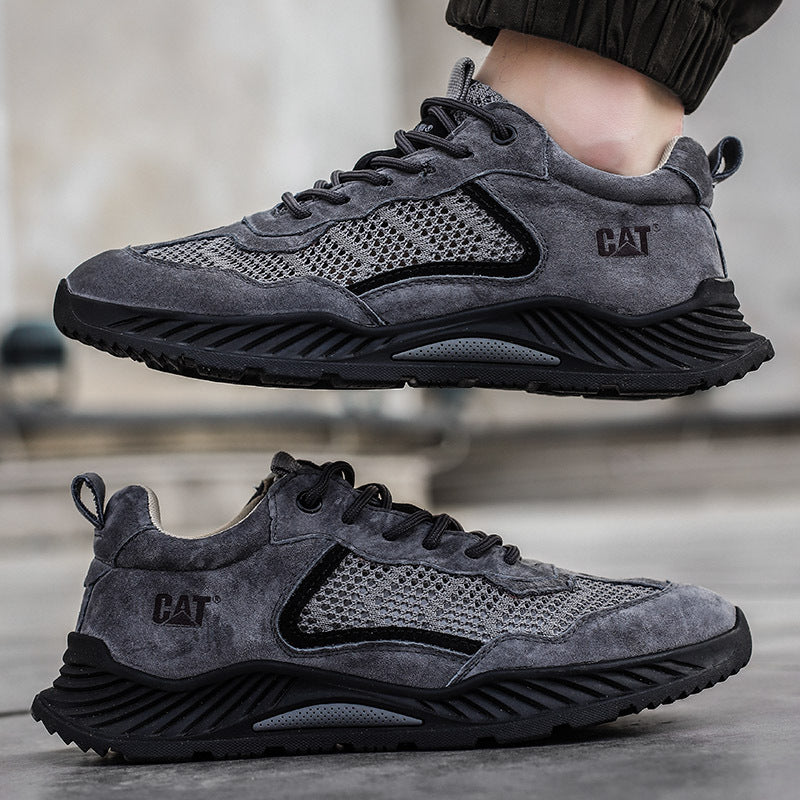 Men's Outdoor Sports Mesh Breathable Tooling Hiking Sneakers