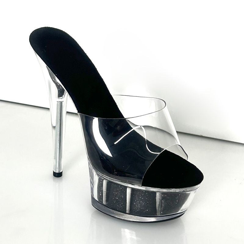 Style Nightclub Car Mannequin Super High Sandals