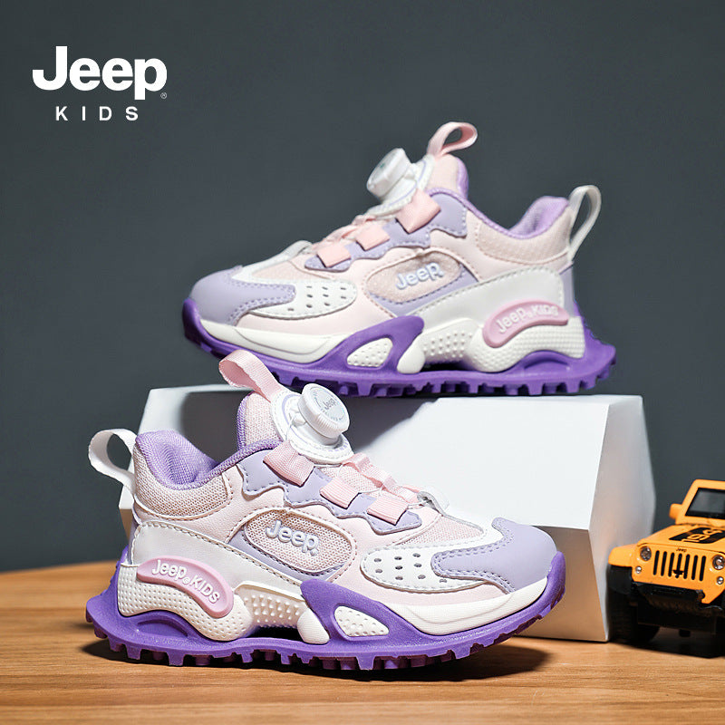 Spring Comfortable Light Running Breathable Mesh Kid's Sneakers