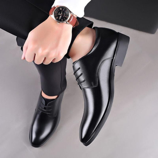Men's Versatile Korean Style British Fashionable Business Casual Shoes
