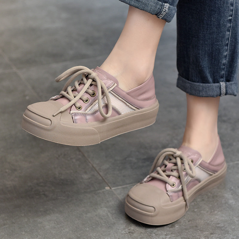 Be Combined Genuine First Layer Cowhide Sandals
