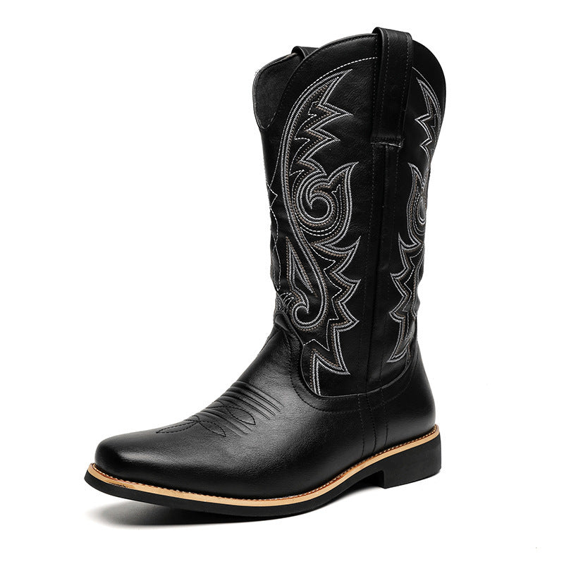Men's Four National Fashion Flower Martin Plus Boots