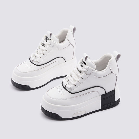 Women's Height Increasing Insole Dad Autumn Platform Sneakers