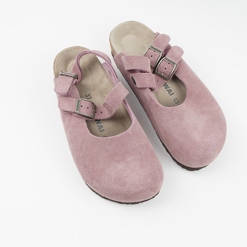 Women's Summer Mary Jane Comfortable Walking Two-way Women's Shoes