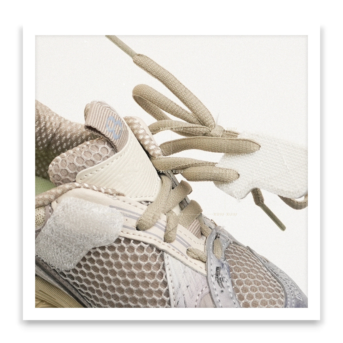 Women's & Men's Paris Stitching Needle Clunky Velcro Kid's Sneakers