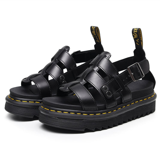 Women's Toe Beach Thick Sole Increased Peep Sandals