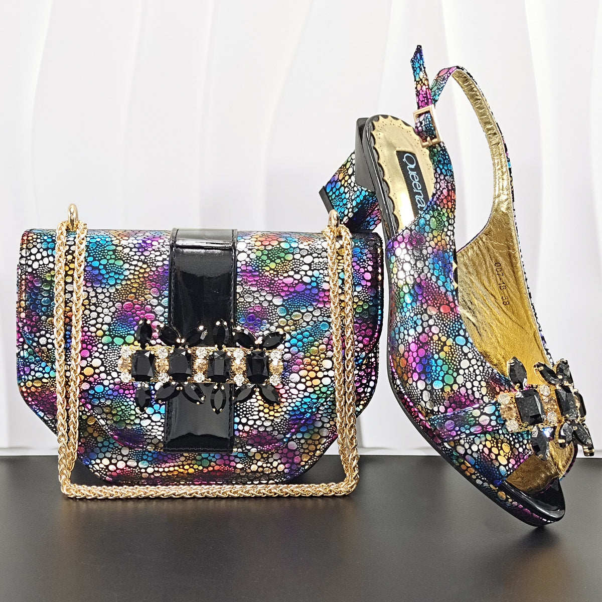 Women's Camouflage Open Toe High African Bags Women's Fashion Shoes