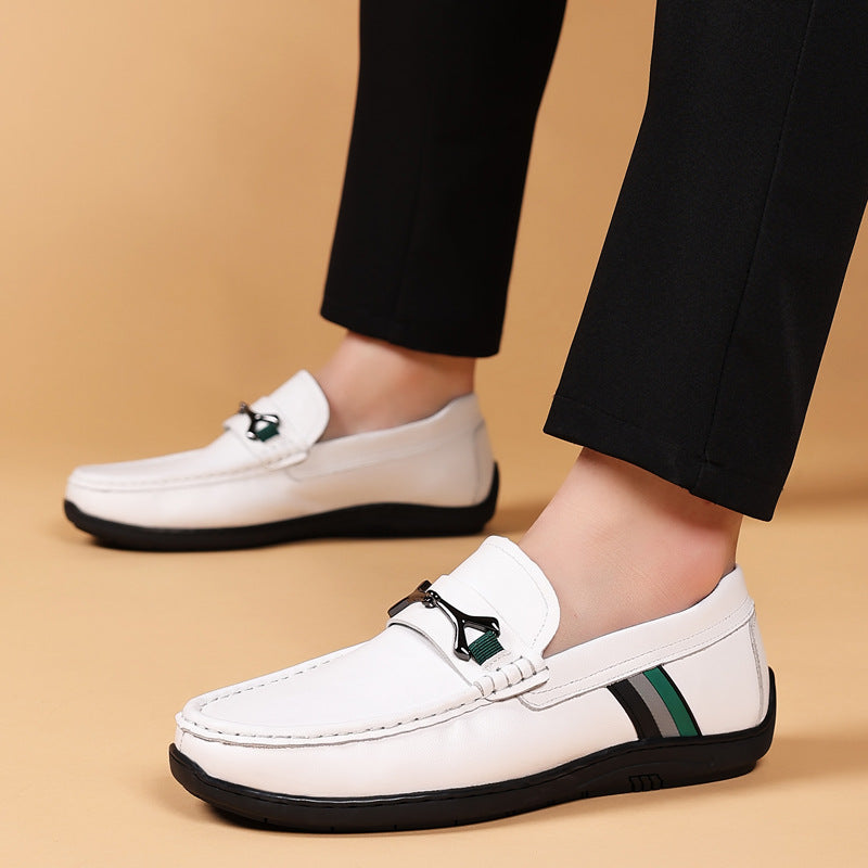 Men's First Layer Cowhide Genuine Fashion European Loafers