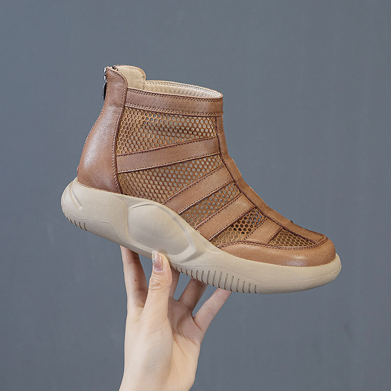 Women's Mesh Breathable For Thick-soled Roman Lightweight Sandals