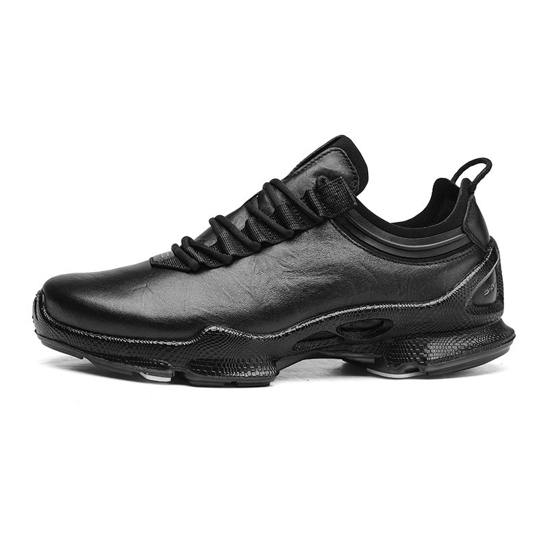 Men's Leader Fan Commuter Business First Layer Cowhide Men's Casual Leather Shoes