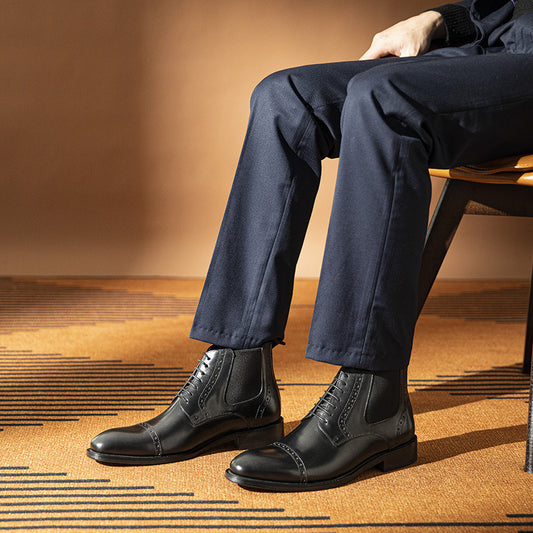 Men's Hours Martin Genuine Business Formal Wear Boots