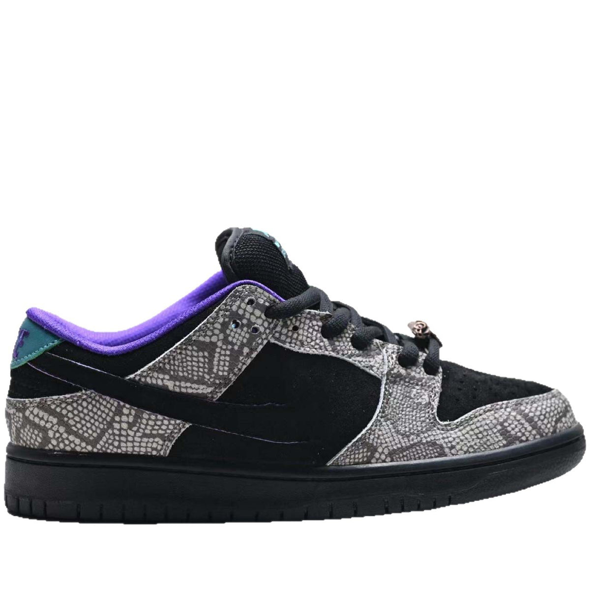 Men's Pure Original Fashion Comfortable Rattlesnake Men's Board Shoes