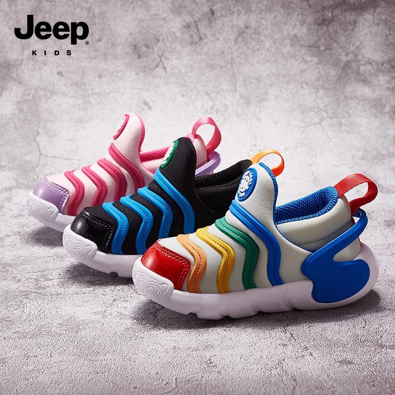 Children's Jeep Autumn Caterpillar Boys Slip-on Sports Kid's Sneakers