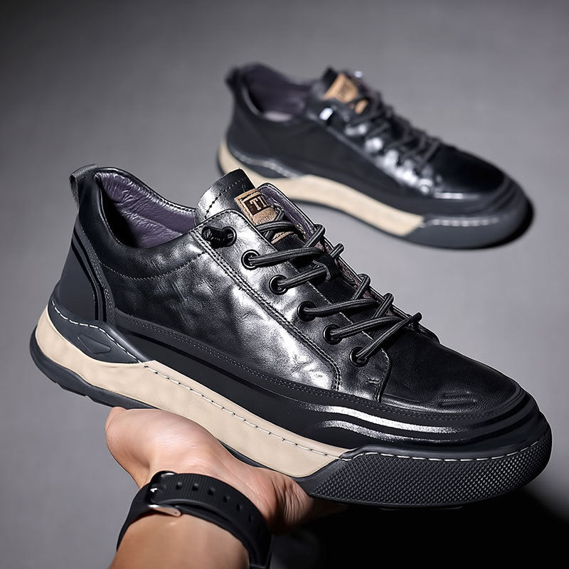 Men's Autumn Grip Pattern Sports Genuine Assorted Men's Shoes