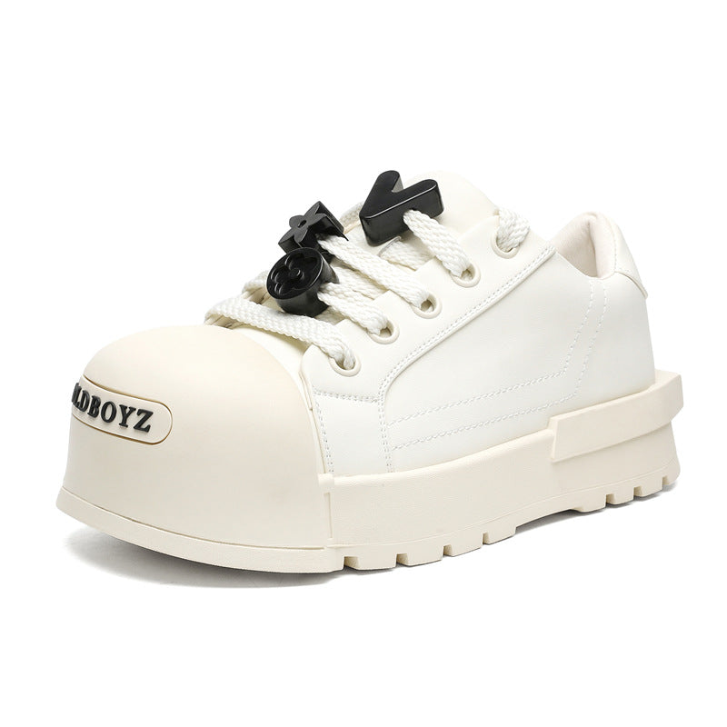 Men's Trendy Niche Thick-soled High Street Fashion Genuine Sneakers