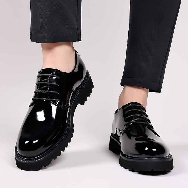 Men's Hair Stylist Korean British Trend Breathable Casual Shoes