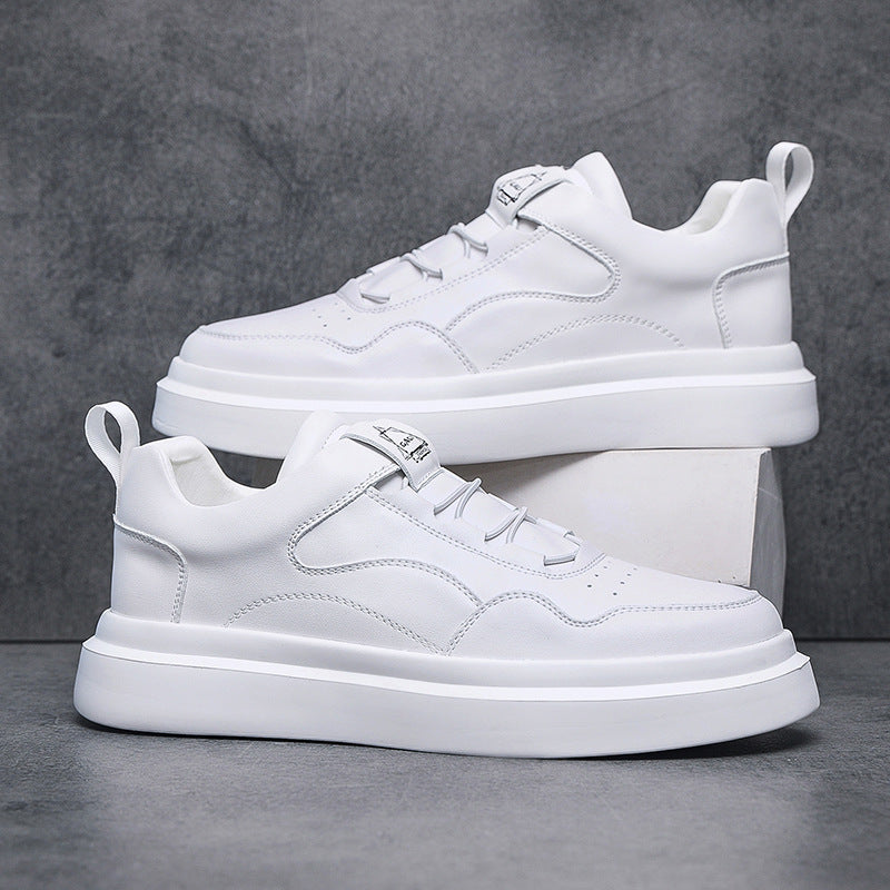 Men's Air Cushion Soft Bottom White Slip-on Fashion Trendy Casual Shoes