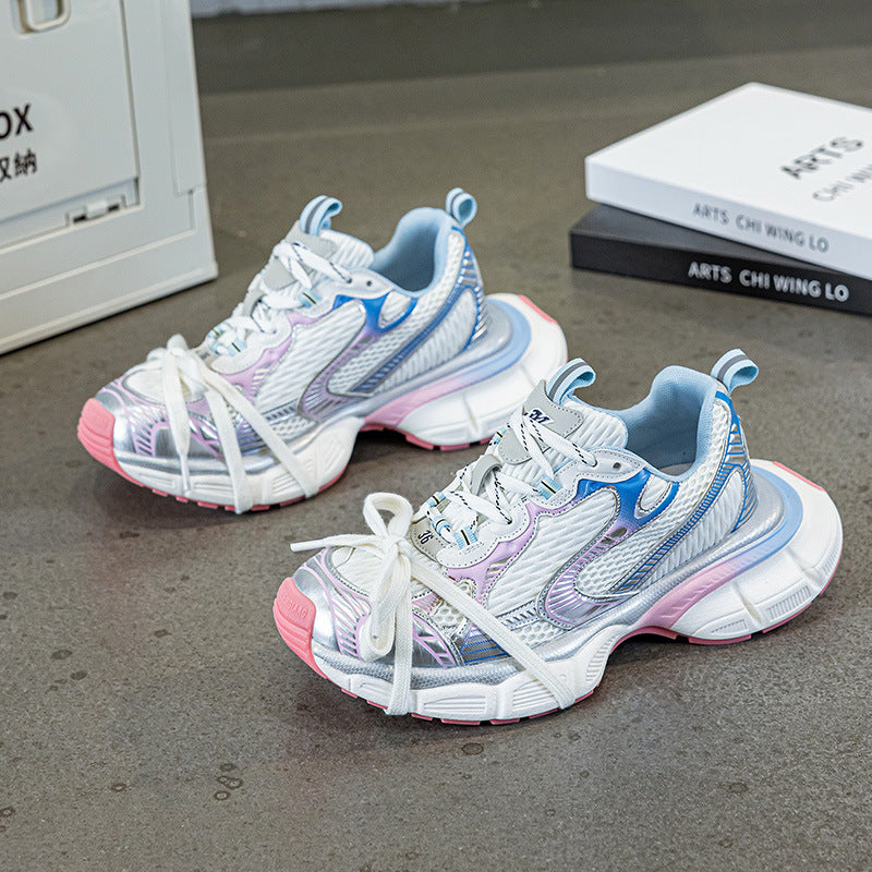 Women's Generation Height Increasing Insole Dad Autumn Small Women's Shoes