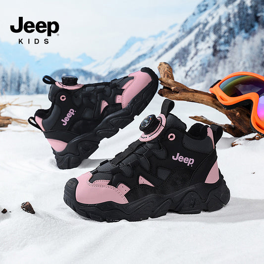 Children's Jeep Winter Surface Two Cotton Thermal Sneakers