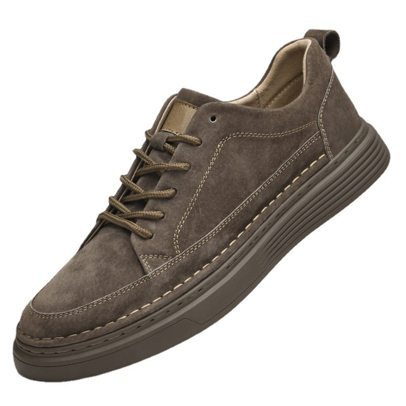 Men's Size Fashionable British Style Thick Bottom Sneakers