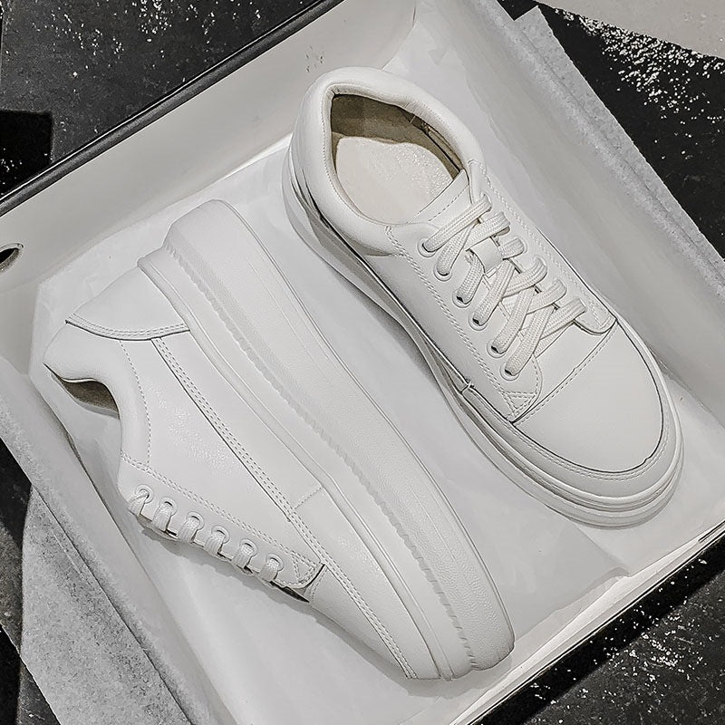 Women's Thick-soled Height Increasing Small Platform With Women's Casual Shoes