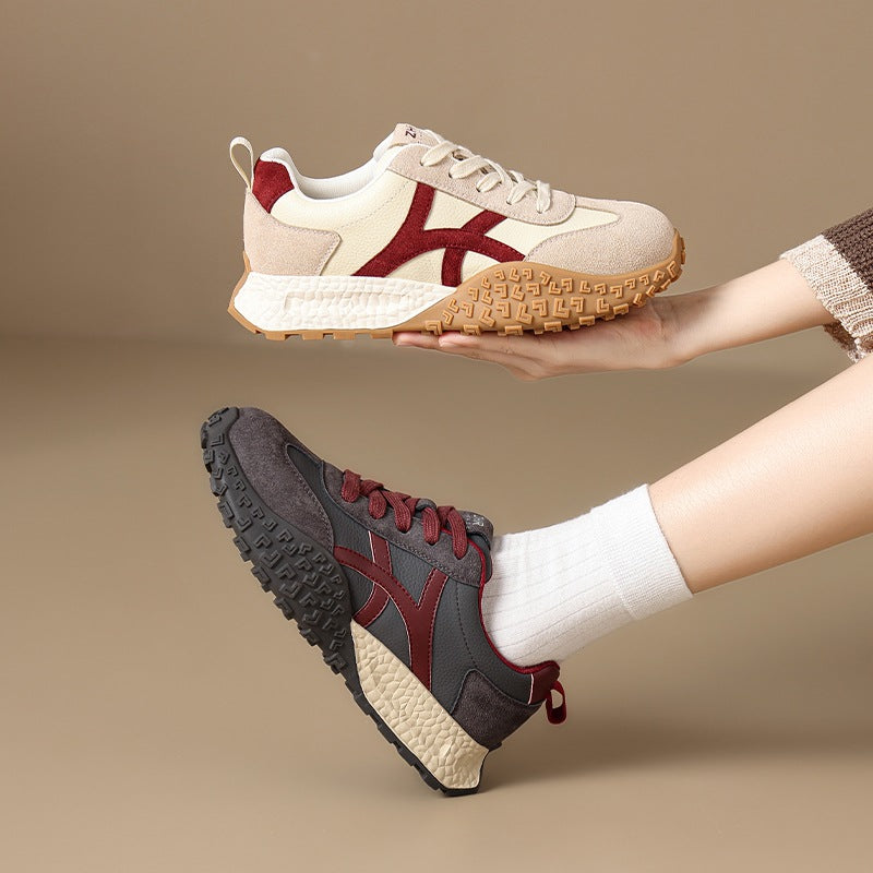 Retro Daddy Cortez Spring Platform Lightweight Moral Sneakers