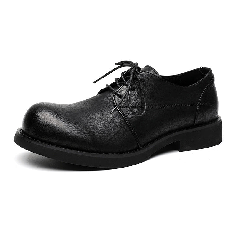 Men's Business Soft British Working Wear Big Leather Shoes