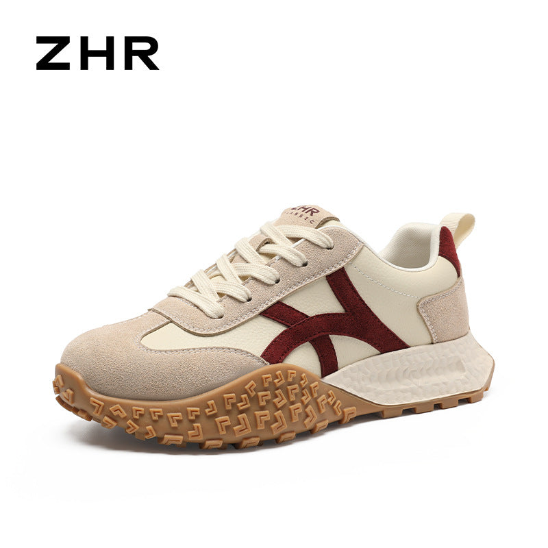 Retro Daddy Cortez Spring Platform Lightweight Moral Sneakers