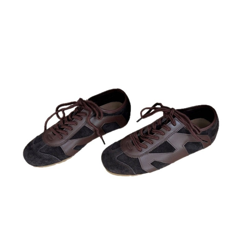 Women's Ballet Training Autumn Versatile Color Matching Increased Women's Sports Shoes