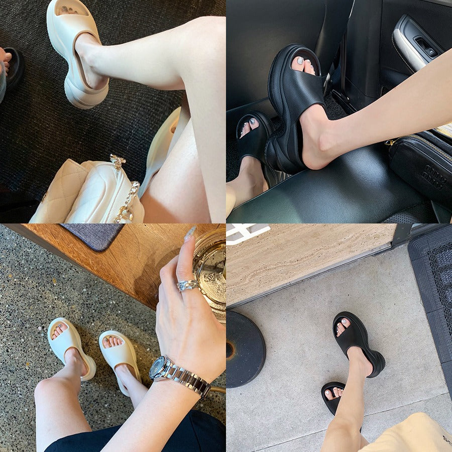 Women's Mom Height Increasing Gadget Fashionable Fine Sandals
