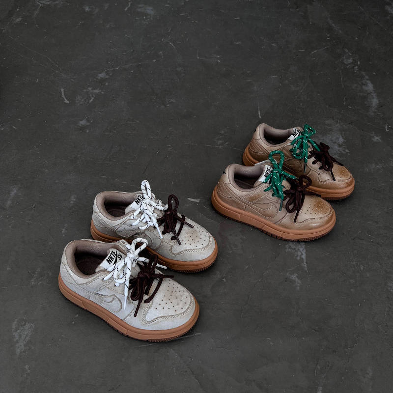 Children's Autumn Boys Vintage Fashion Pairs Of Kid's Sneakers