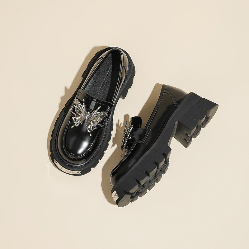 Style Sweet Cool Bow Female Spring Loafers