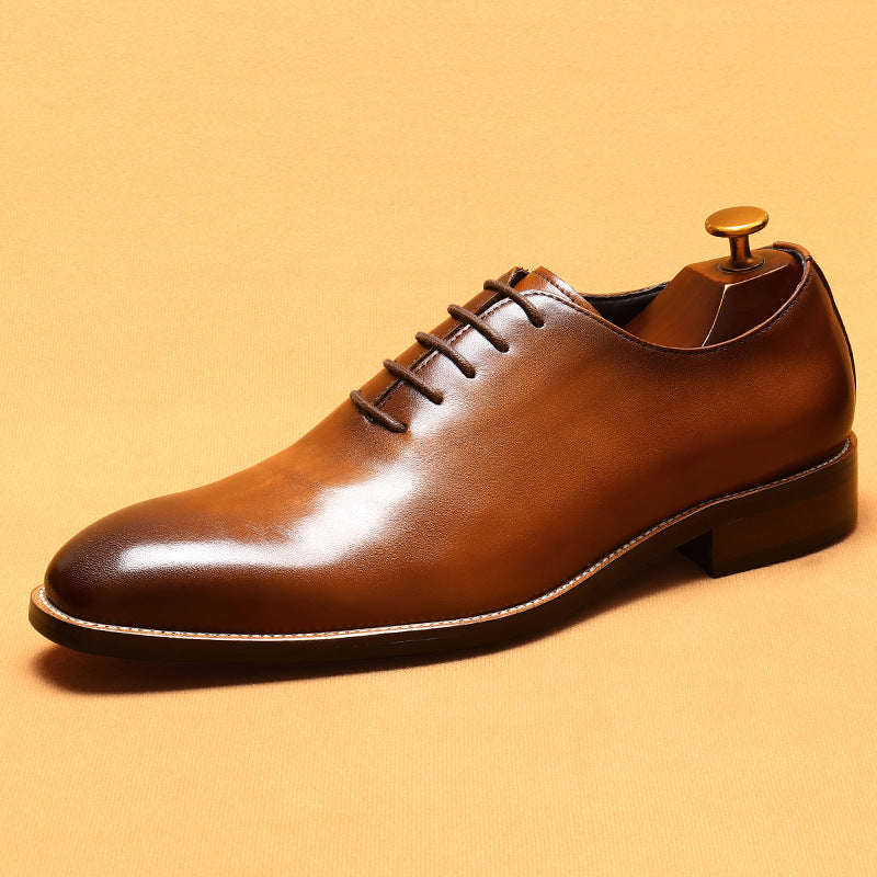 Men's Genuine England Style Business Formal Wear Leather Shoes