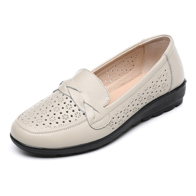 Women's Soft Bottom Mom Summer Breathable Hole Sandals