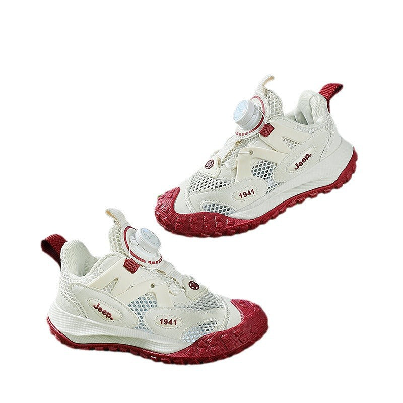 Children's Mori Mountain Path Mesh Summer Breathable Kid's Sneakers