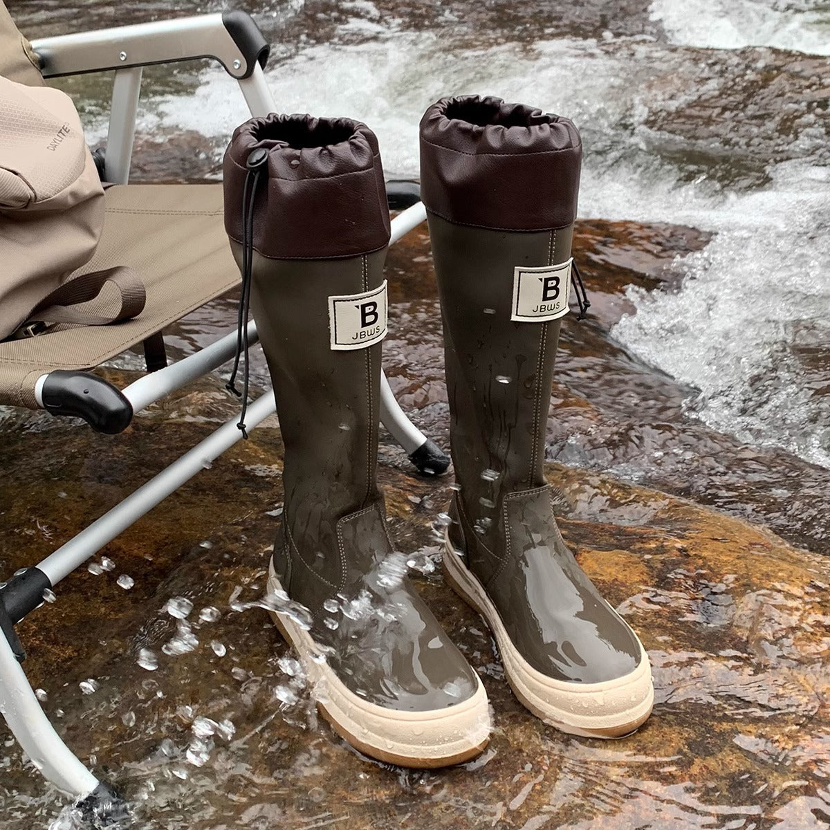 Women's Wild Bird Knight Summer Waterproof High Boots