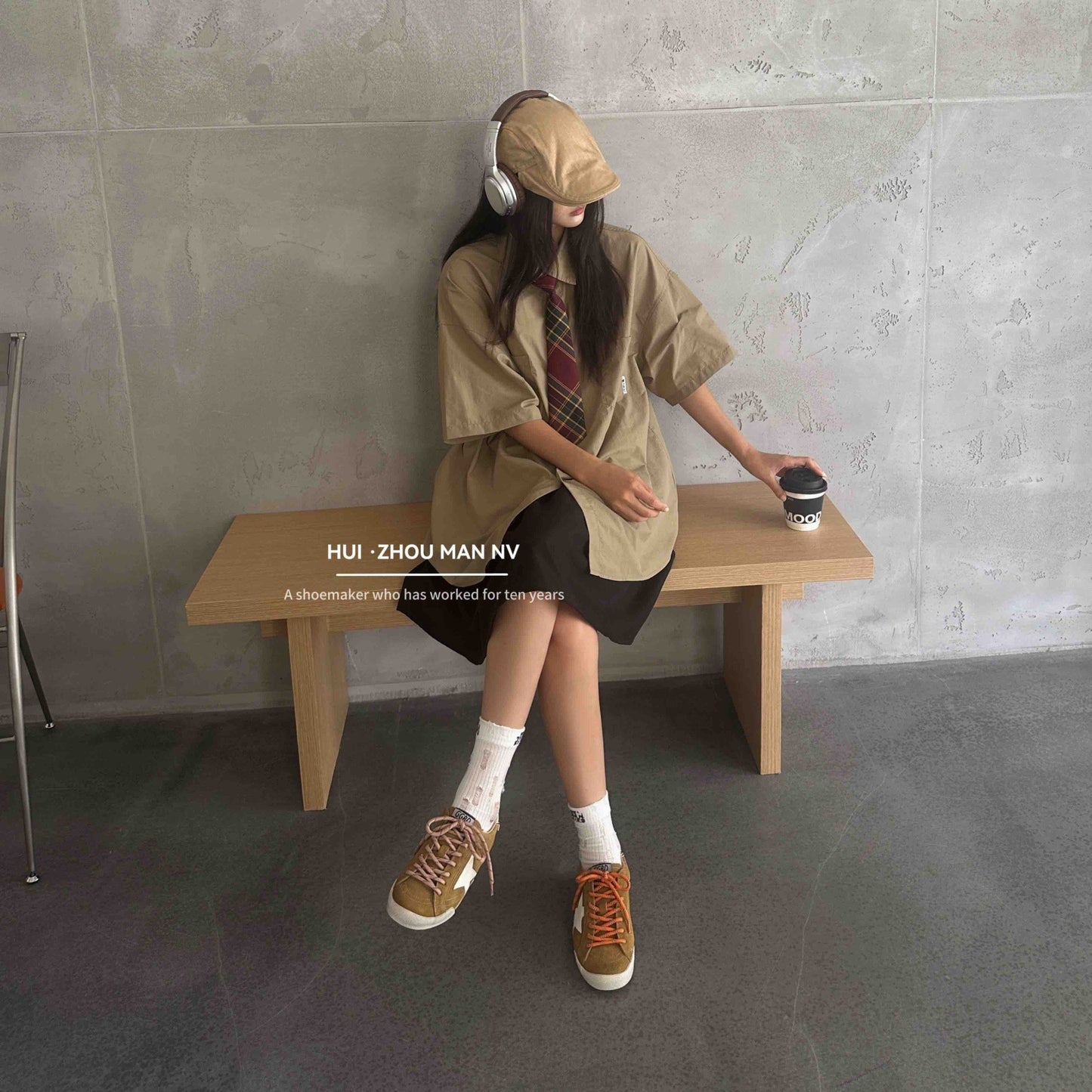 Women's Training Distressed Little Dirty Flat Sports Sneakers