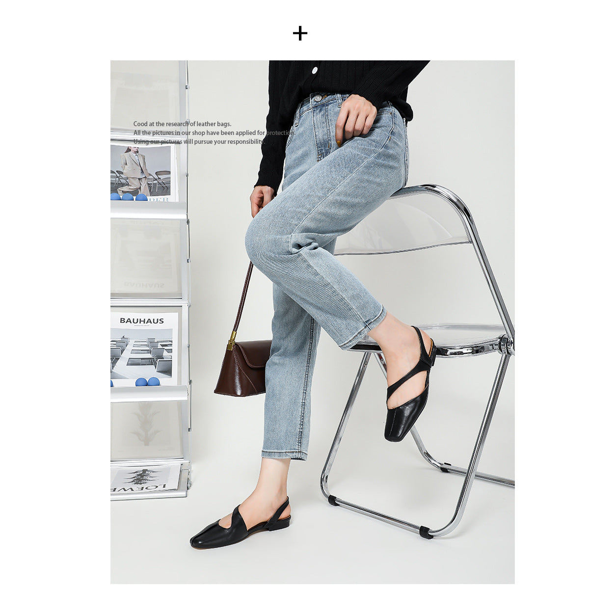 Women's Sheepskin Design Sense Niche French Style Retro Flat Women's Shoes