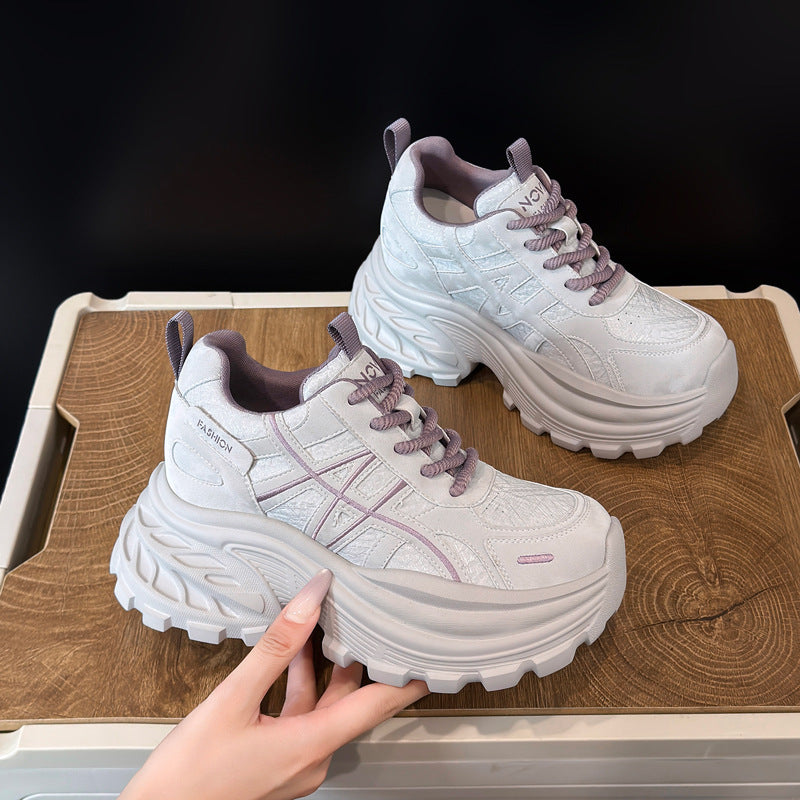 Women's Dad Platform Height Increasing Insole Women's Sports Shoes