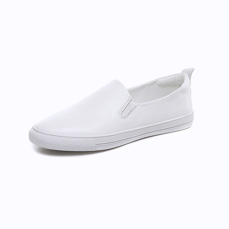 Women's First Layer Cowhide Versatile Korean Style Women's Casual Shoes