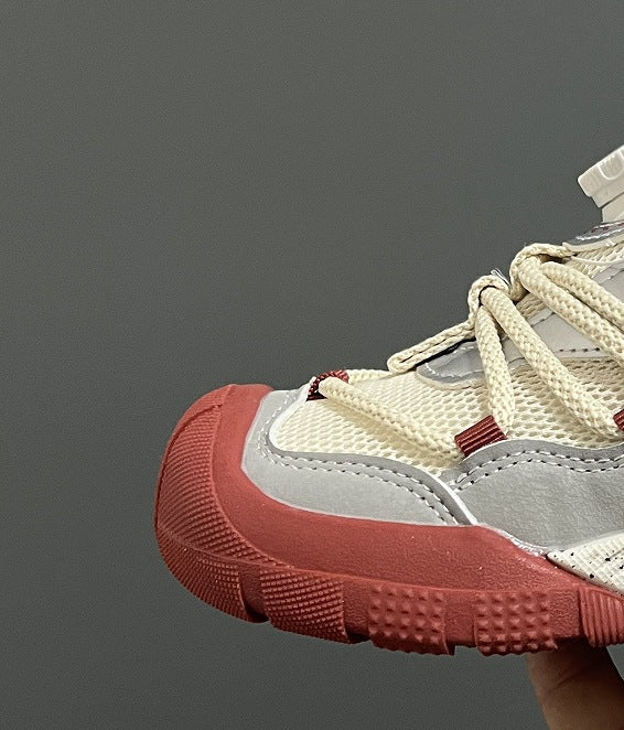 Children's Attractive Durable Resin Sole Lock Kid's Sneakers