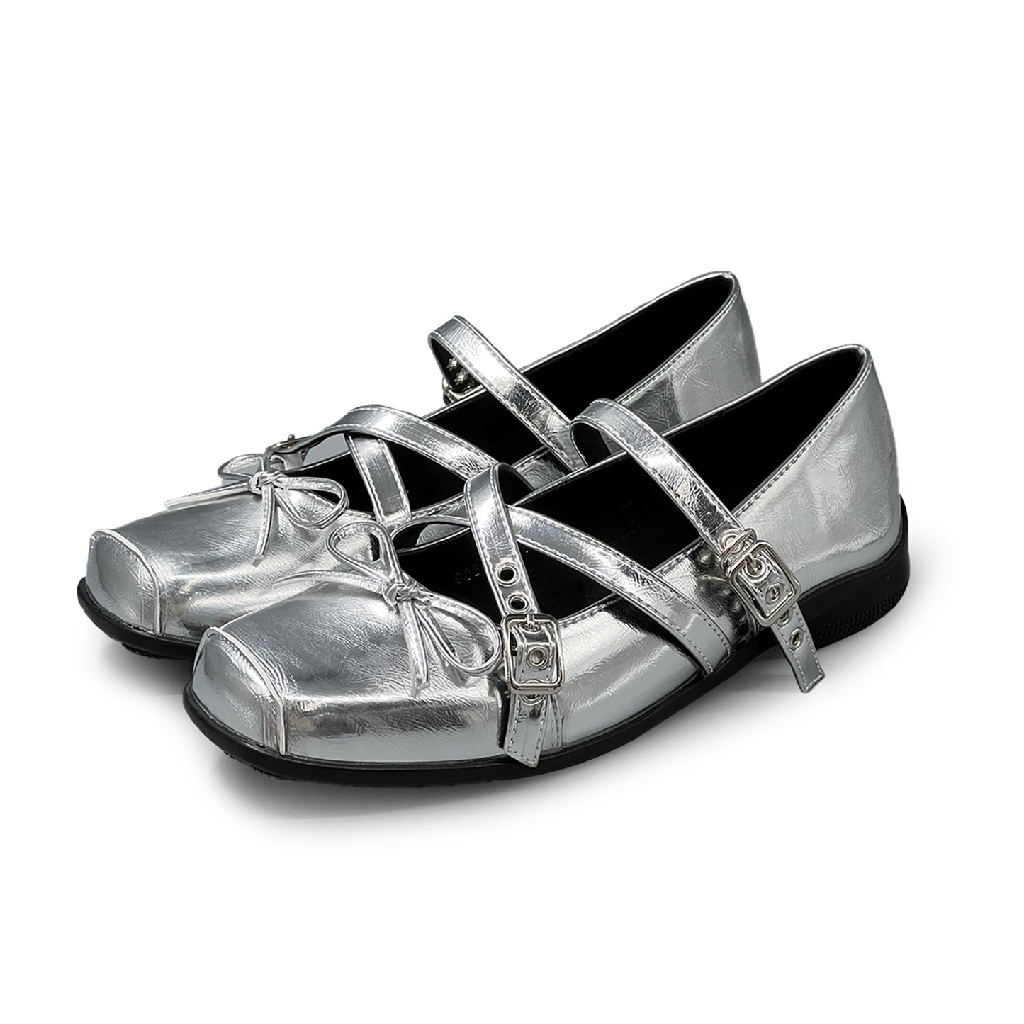 Women's Square Toe Ballet Soft Bottom Mary Women's Shoes