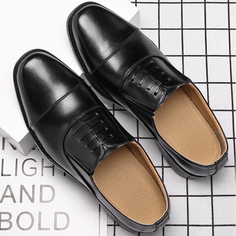 Men's Real Unit Duty Military Classic School Wei Official Security Men's Business Leather Shoes