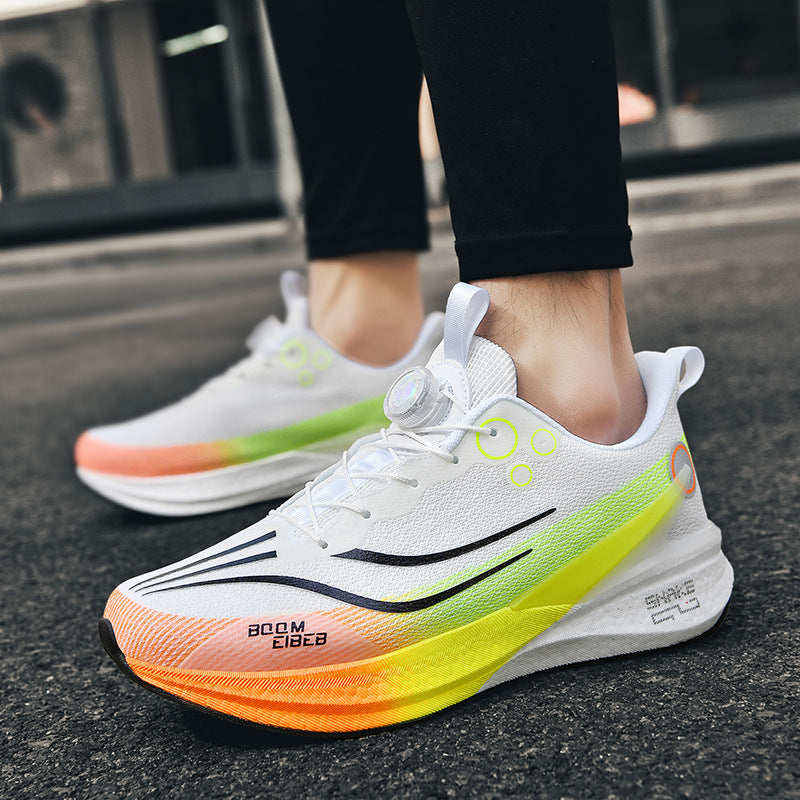 Button Really Popular Soft Bottom Comfortable Sneakers