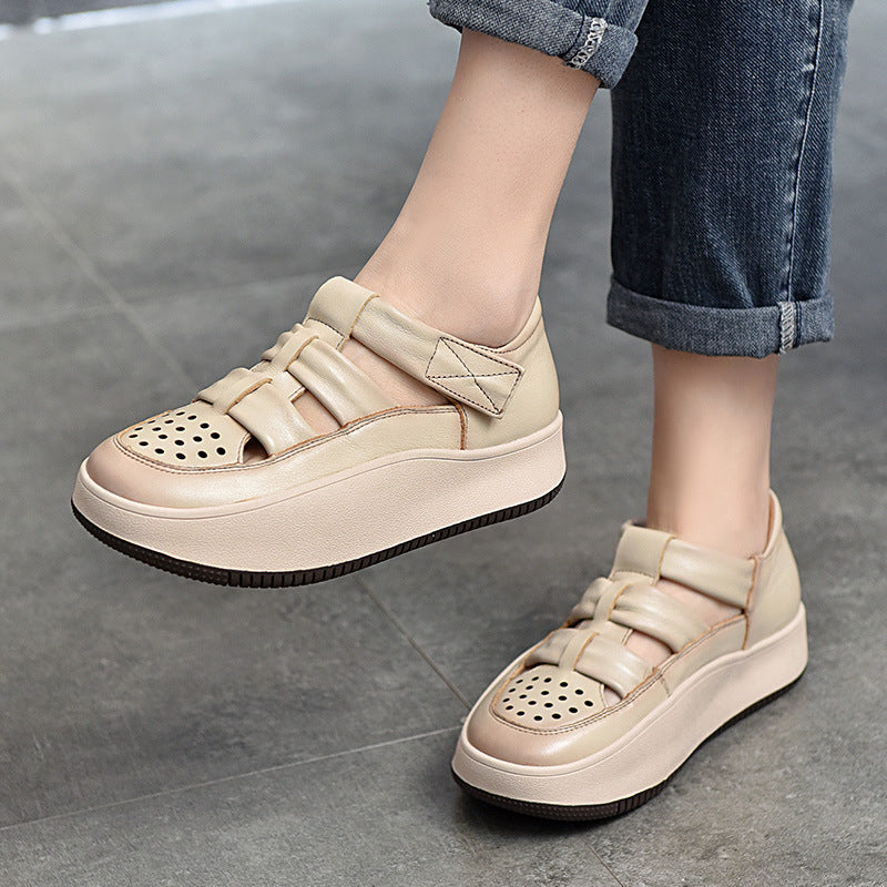 Two Pairs Of Patchwork Summer Toe Sandals