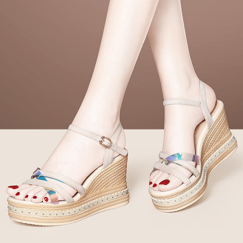 Women's Wedge Platform Summer Strap Fairy Style Sandals